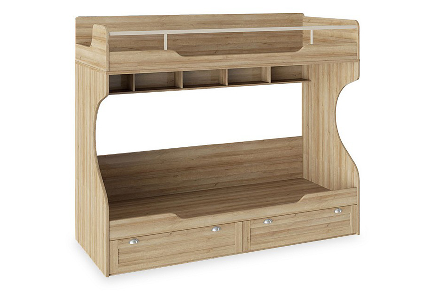 Ривьера ТД-241.11.01 Кровать 2х ярусная (без лестницы)