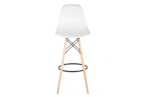 EAMES Барный стул Белый