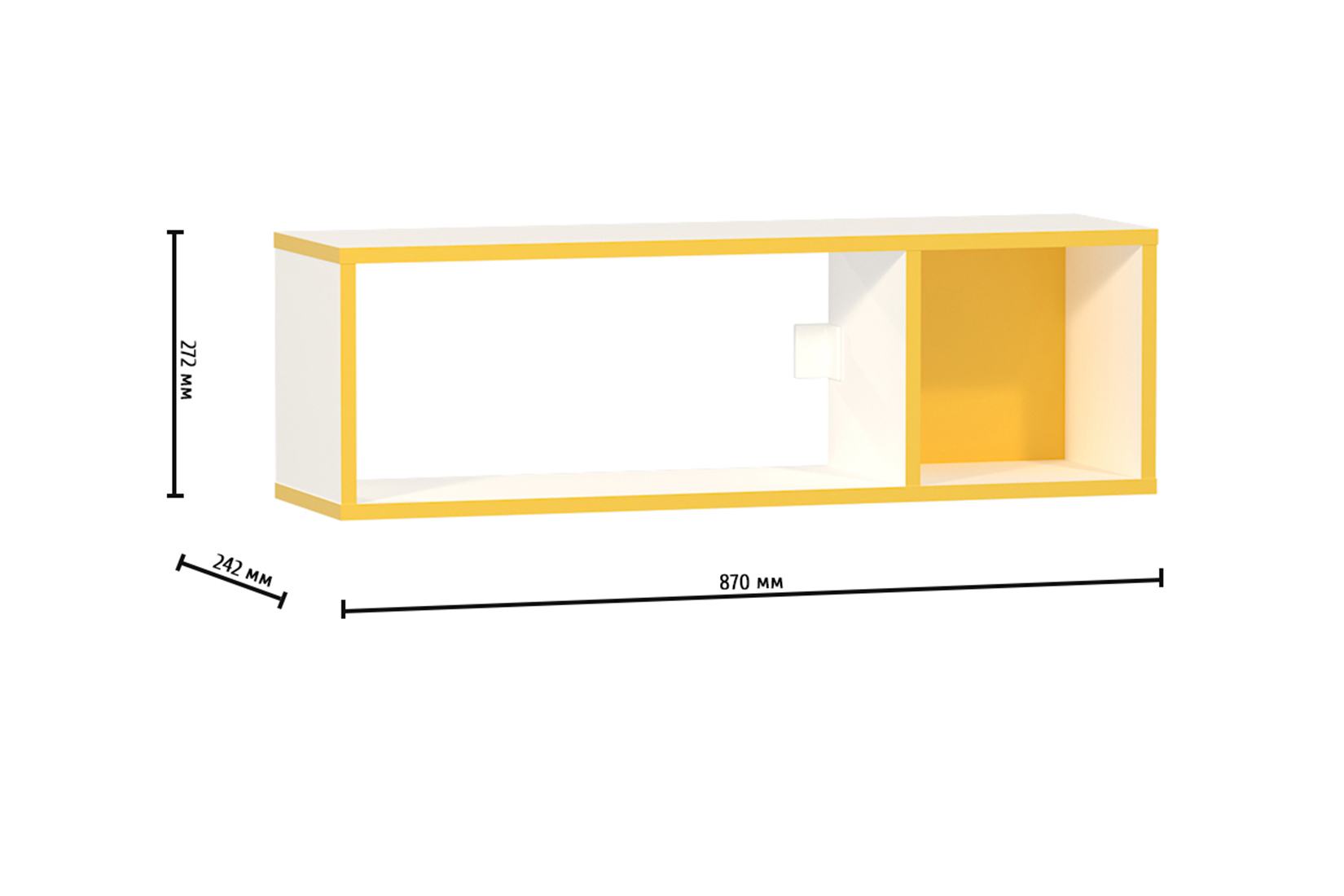 Альфа 09.129 Полка навесная