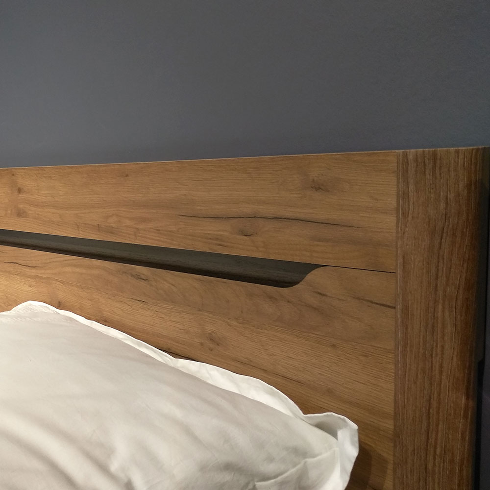 Афина А3г Кровать с подъемным механизмом 180х200, дуб крафт