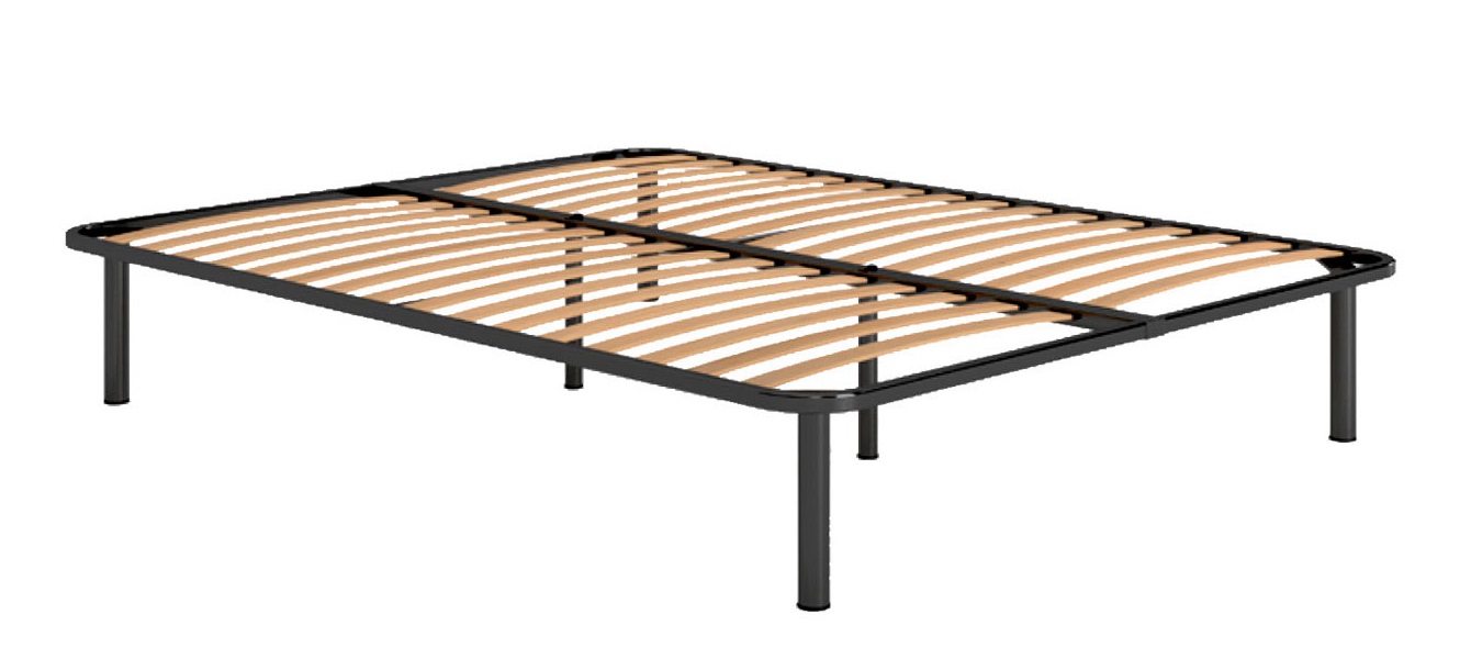 Афина А3В Кровать с ортопедическим основанием 140х200, дуб крафт