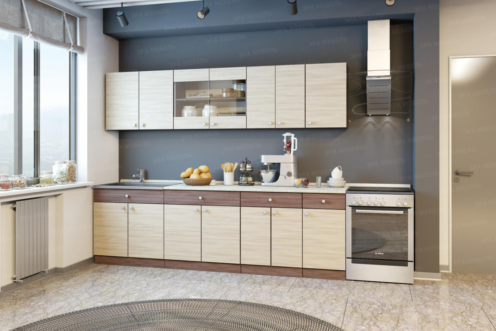 Шимо Кухня модульная Композиция 2 Шимо