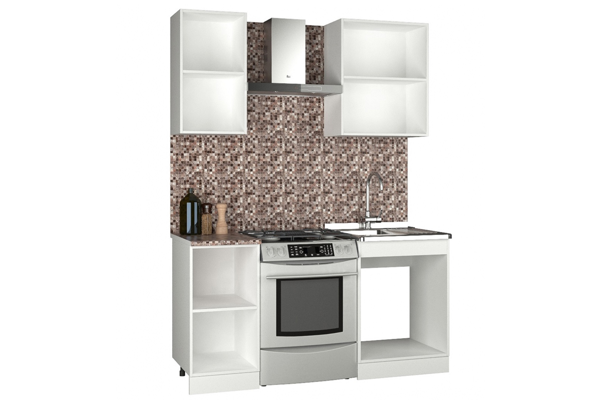 Агава Кухня модульная темная Композиция 2