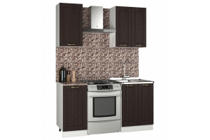 Агава Кухня модульная темная Композиция 2