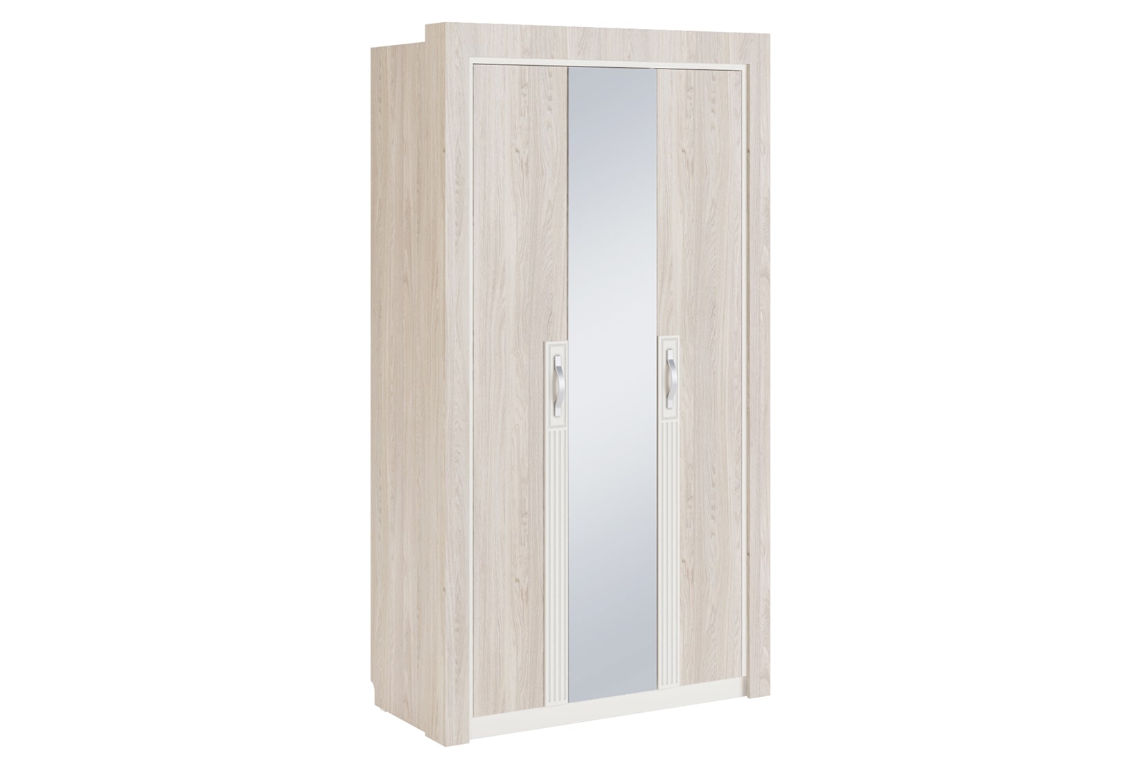 Лаура спальня модульная Ясень анкор/Перламутр