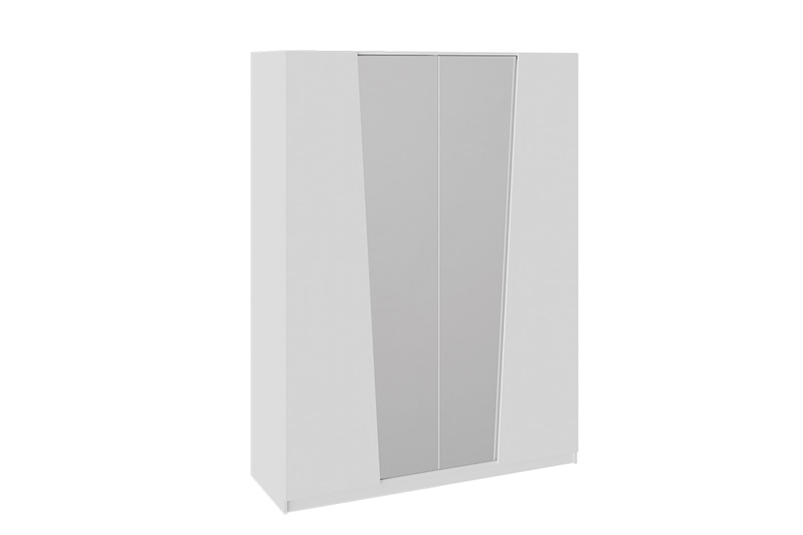 Клео спальня модульная Белый ясень/Ателье темное