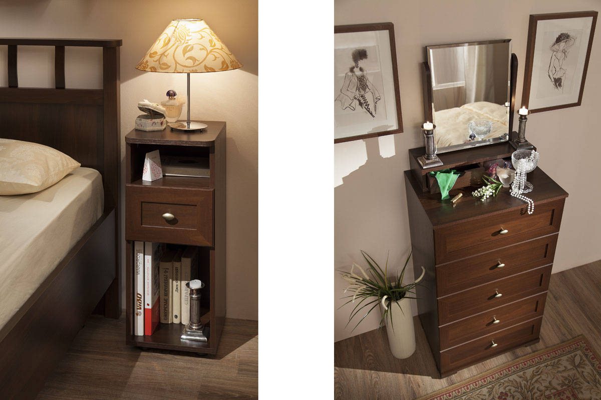 Sherlock спальня орех шоколадный