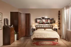 Sherlock спальня орех шоколадный