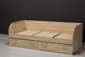 Сенди КР-01 Light Кровать 80х186 см. с настилом ЛДСП Дуб сонома