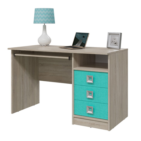 Сити 6-0601 Стол компьютерный сонома/аква