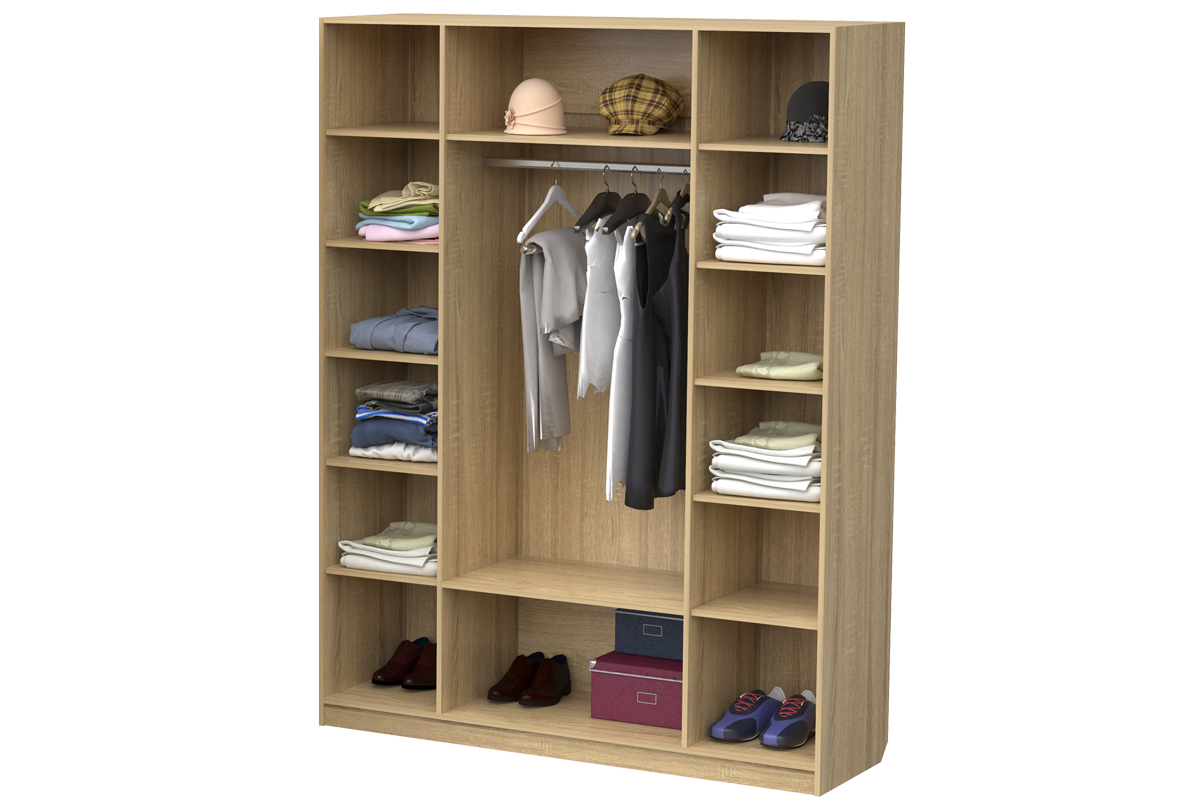 Шкаф ШО-1600.1 корпус сонома/фасад сонома ЛДСП