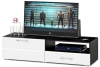 Ларго 1,4 Тумба под ТВ венге/белый глянец