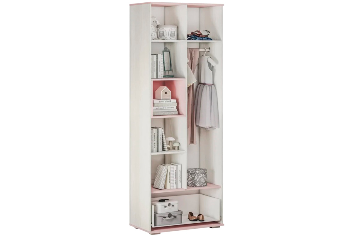 Шкаф с открытыми полками Малибу ШК-18