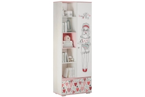 Шкаф с открытыми полками Малибу ШК-18