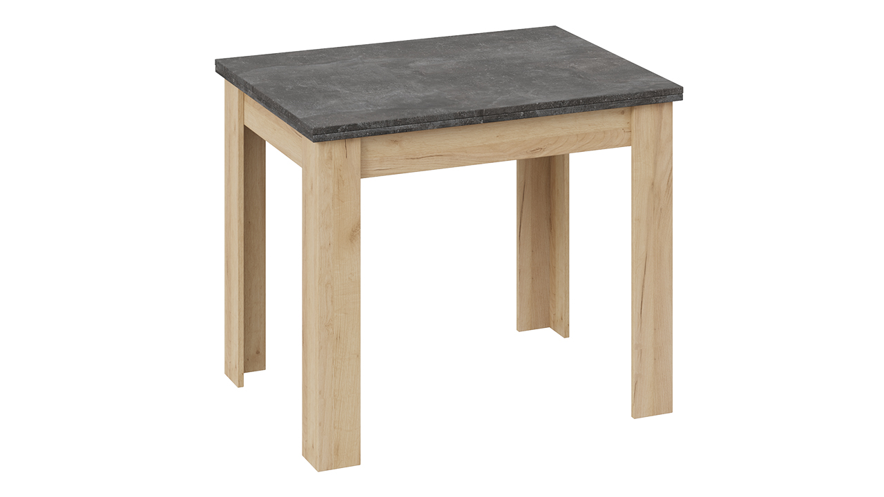 Промо тип 3 Стол раздвижной (Дуб Крафт золотой/Ателье темное)