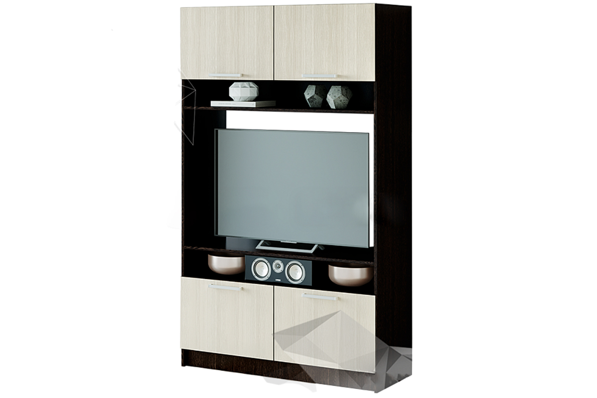 Тумба под телевизор Фиеста, венге