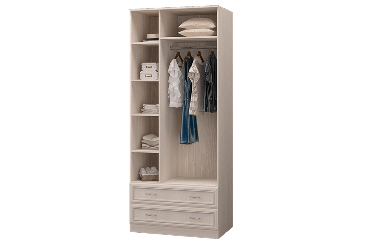 Верона Шкаф 2-х дверный с ящиками