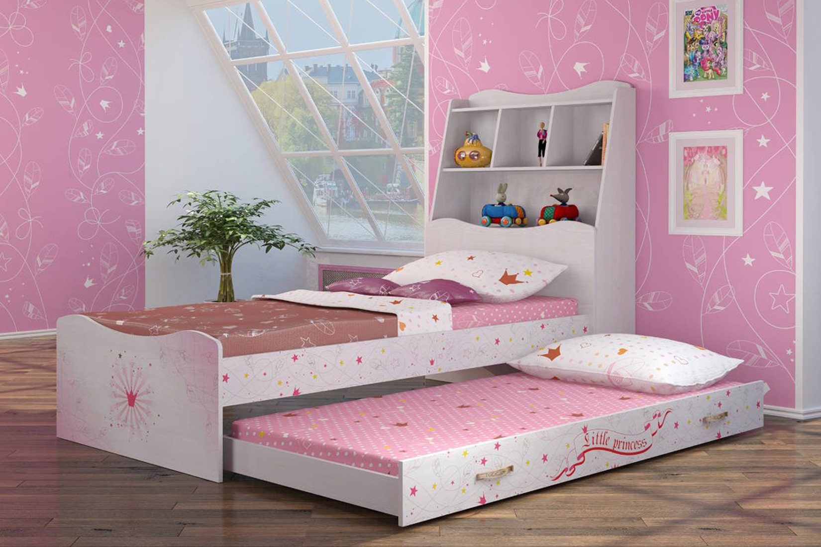 Принцесса детская спальня (Ижмебель)