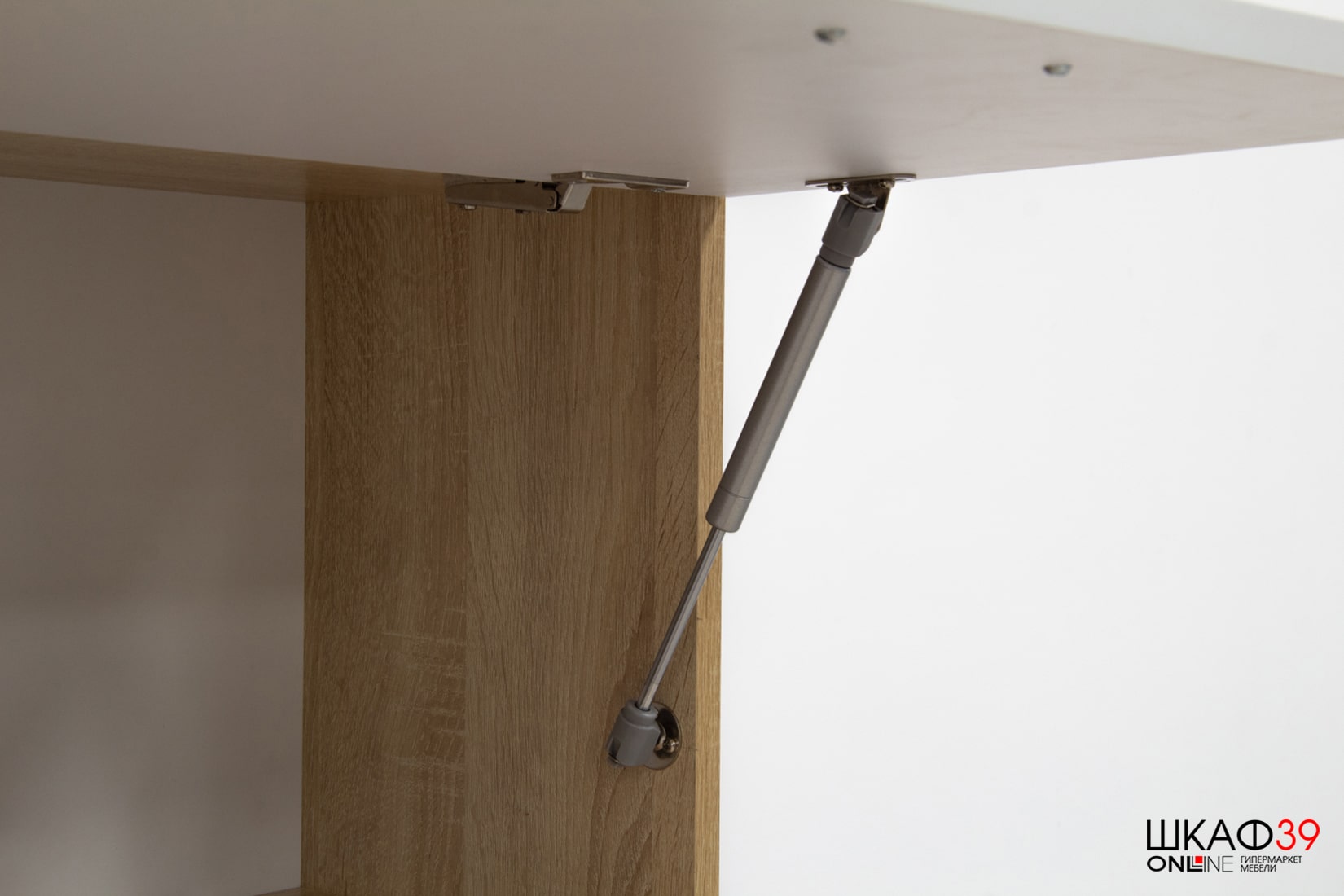 ПКС-11 Стол письменный Дуб Сонома/Белый глянец (правый)