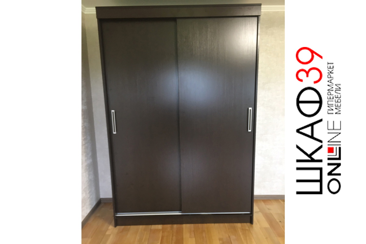Шкаф-купе 1.5 м Дуб венге МИР