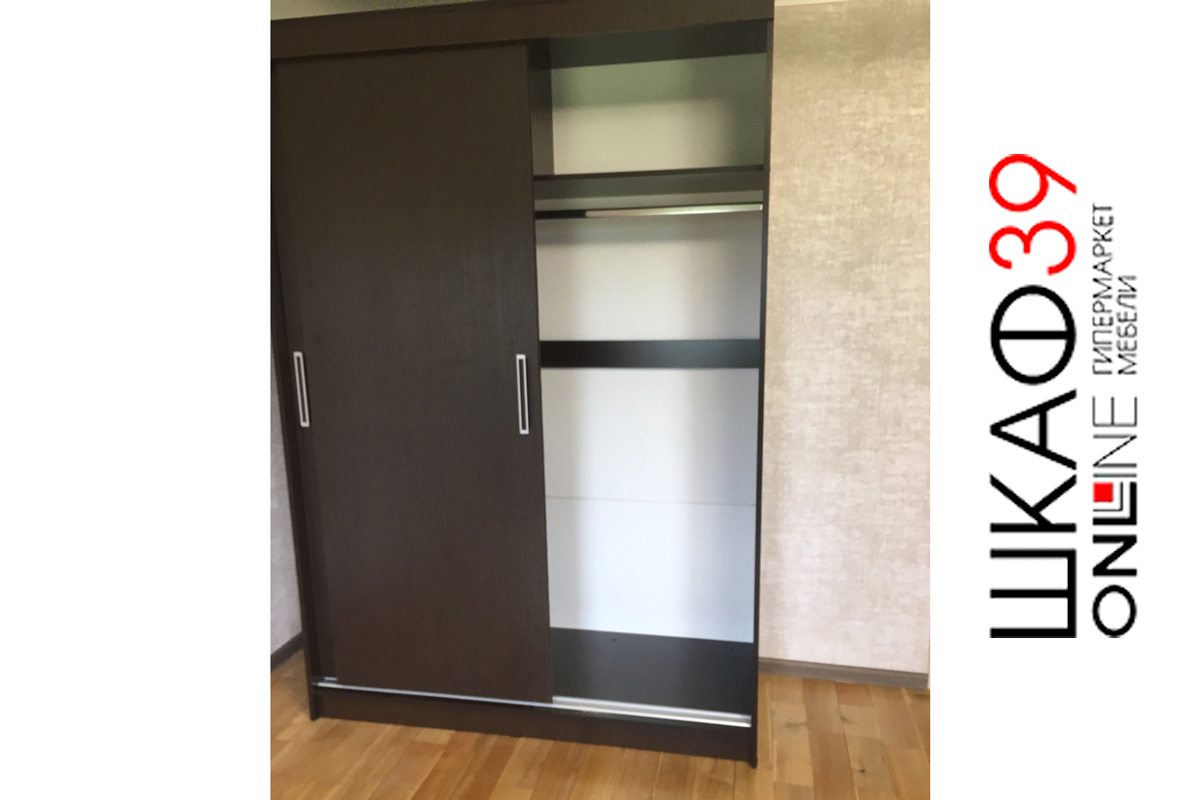 Шкаф-купе 1.5 м Дуб венге МИР