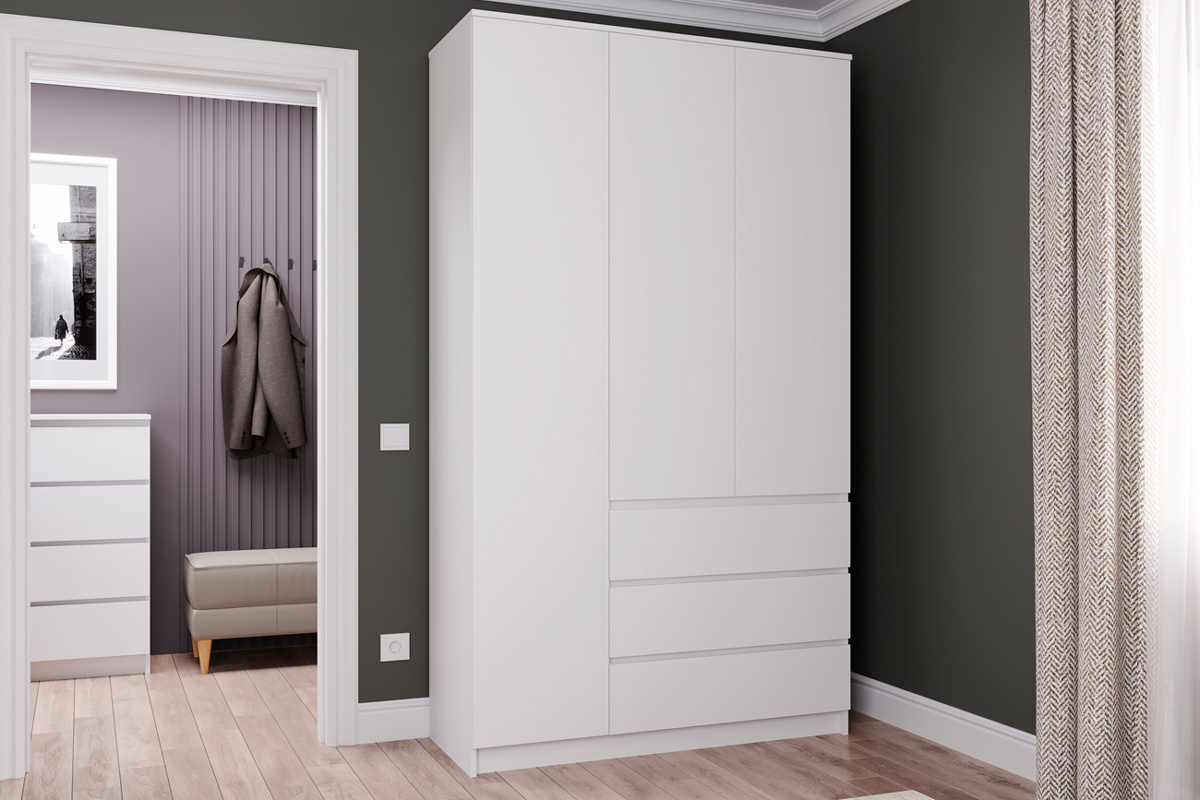 Мори МШ 1200.1 Шкаф Белый