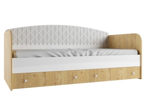 Сканди Кровать с ящиками 90х200