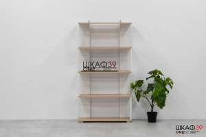 Diamond Стеллаж тип 4 (Дуб Сонома/Белый) тумба универс