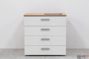 Diamond Комод тип 2 (Дуб Сонома/Белый)