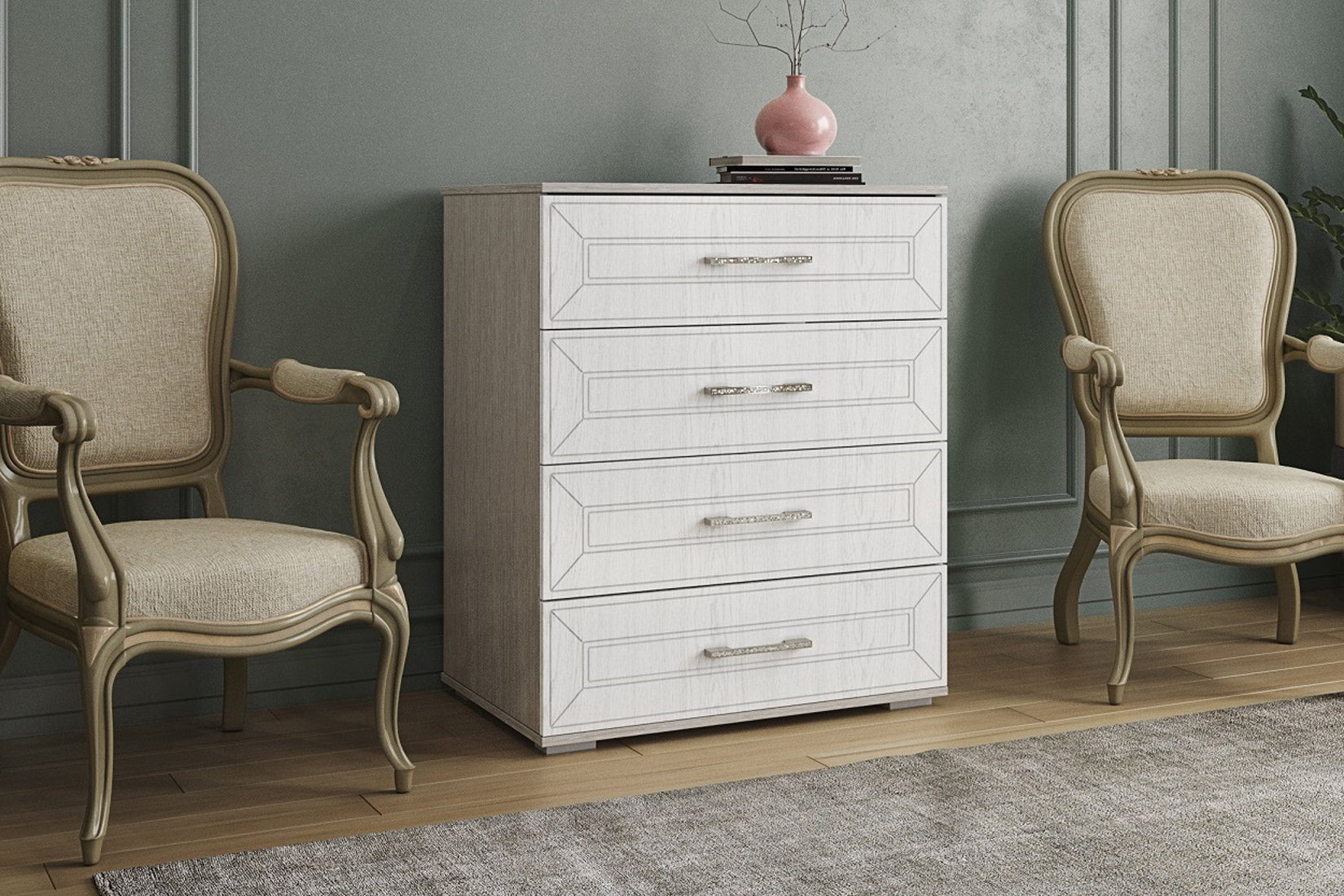 Комод высокий Британика