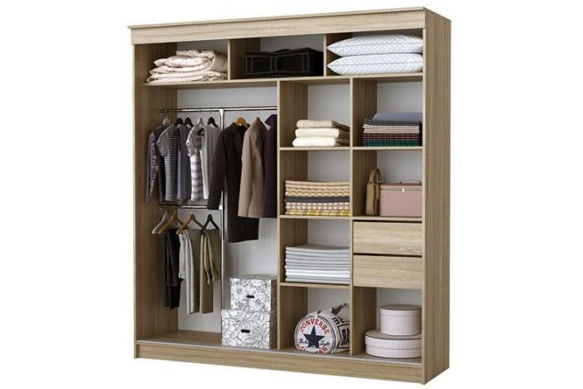 Венера Шкаф-купе 2.0 м Анкор светлый