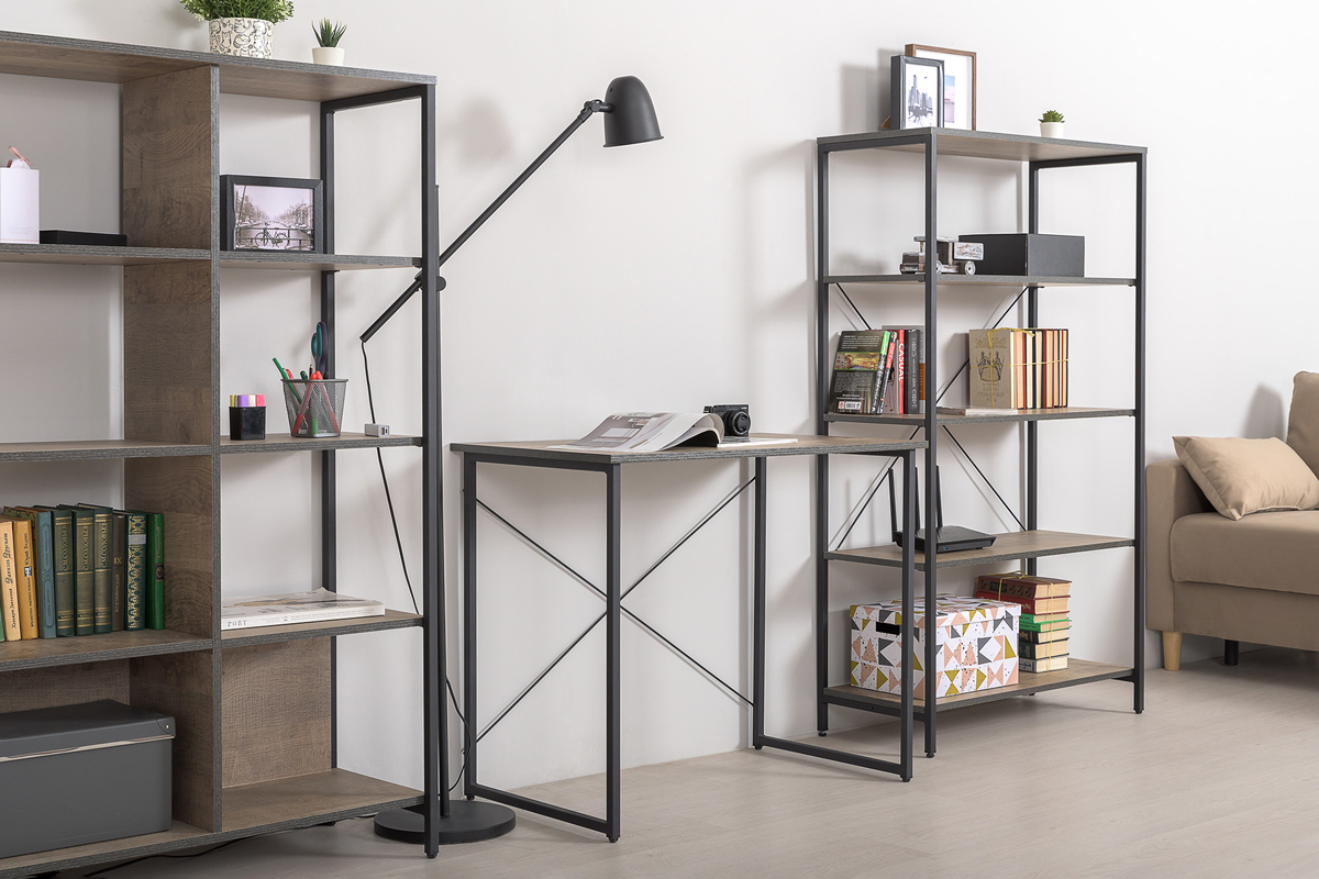 Трувор Стеллаж 13.151.02 Дуб Гранж Песочный К356/Интра