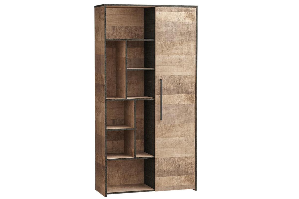 Трувор Шкаф-Стеллаж 13.206 Дуб гранж песочный/Интра