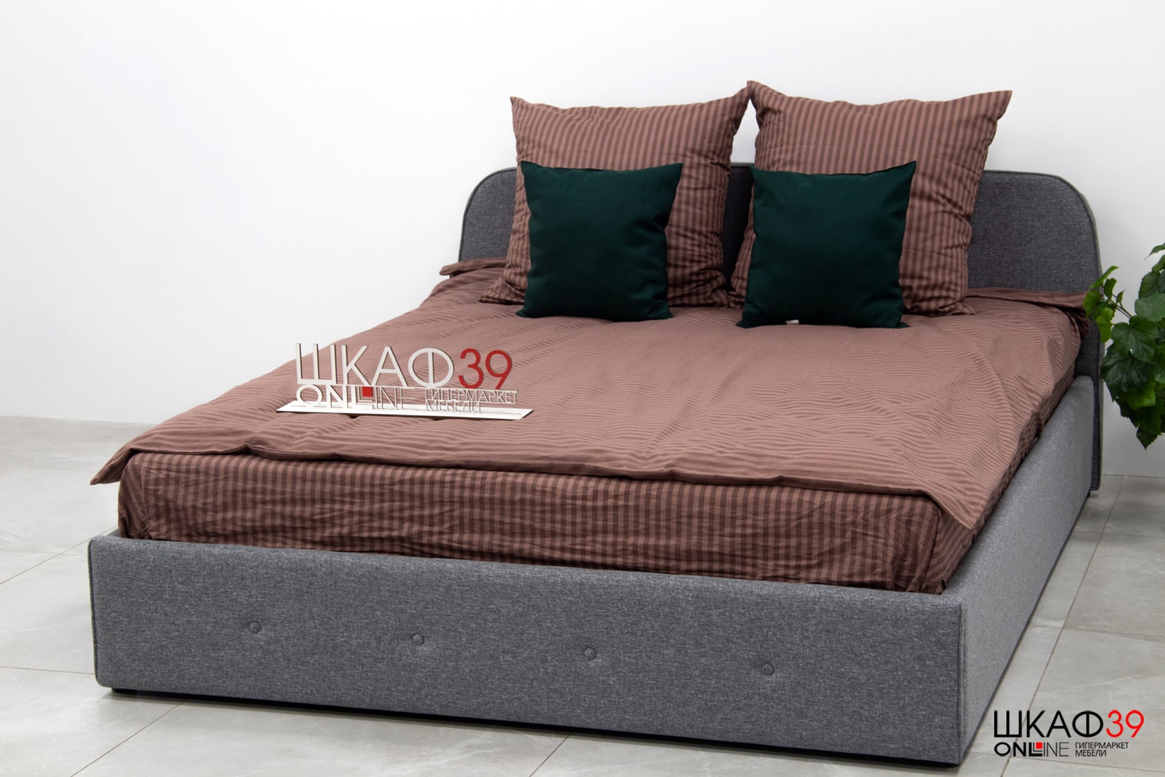 Кровать интерьерная Илона 1600 Ролан 16/1 (корпус)