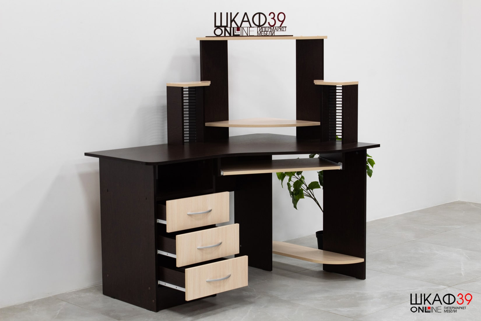 Стол компьютерный Грета-7, венге