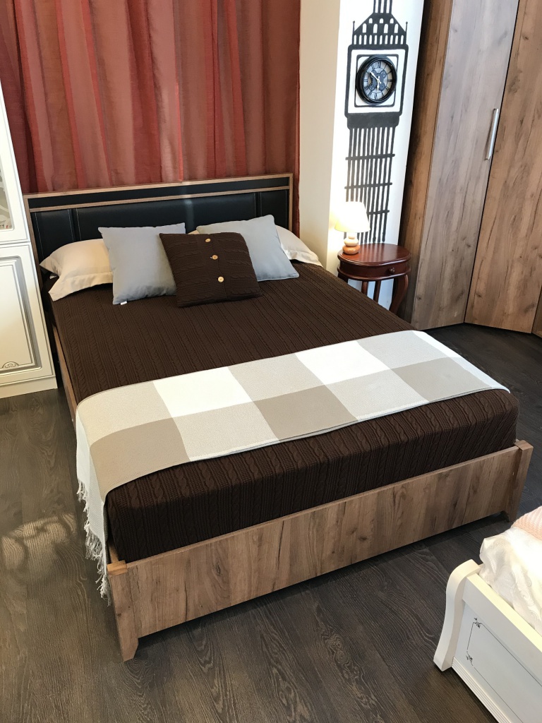 Nature 306 (спальня) Кровать с ортопед основанием Люкс 1800