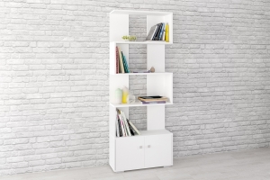 Стеллаж Ромео-2, белый