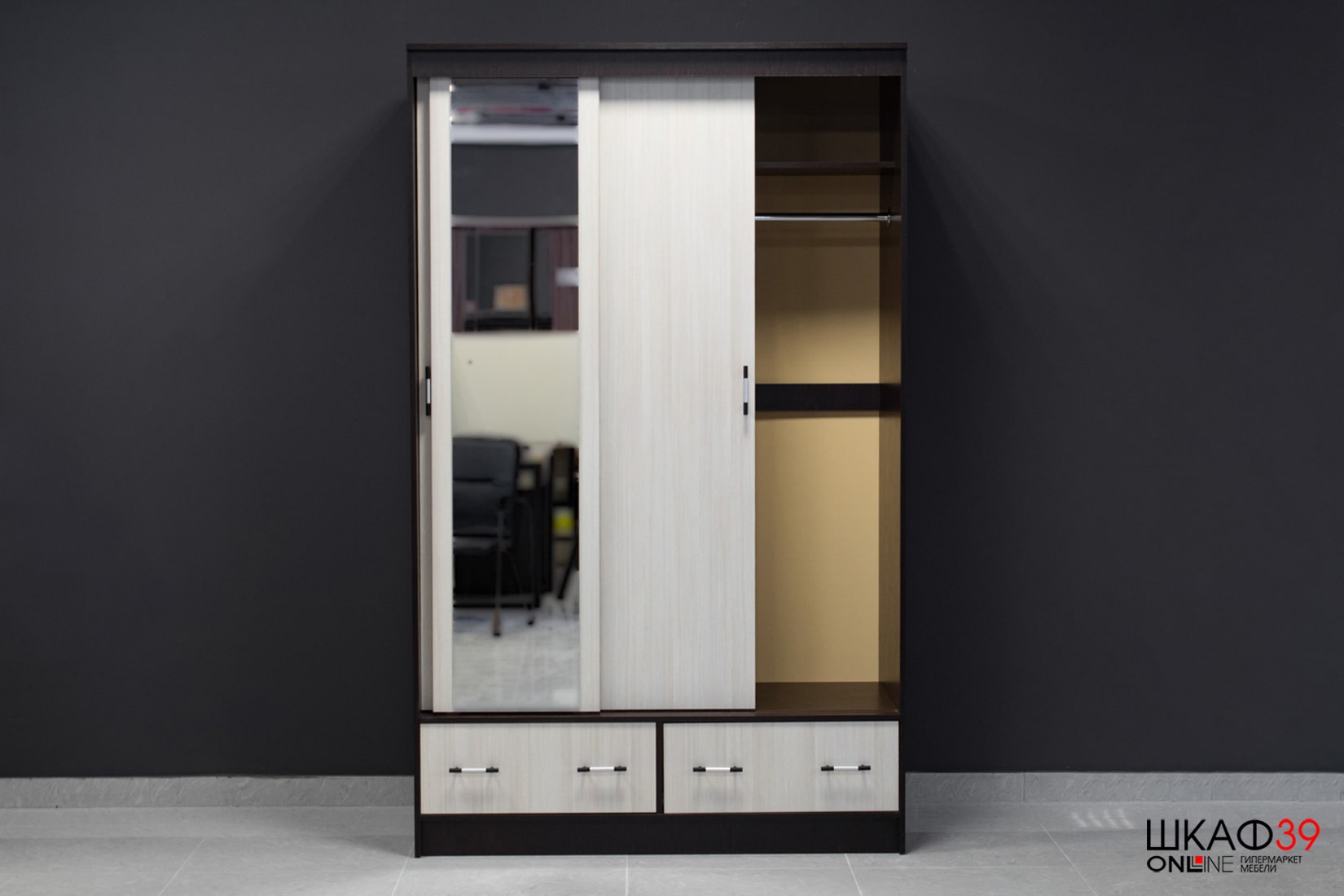 Шкаф-купе Модерн-2 1.35 м