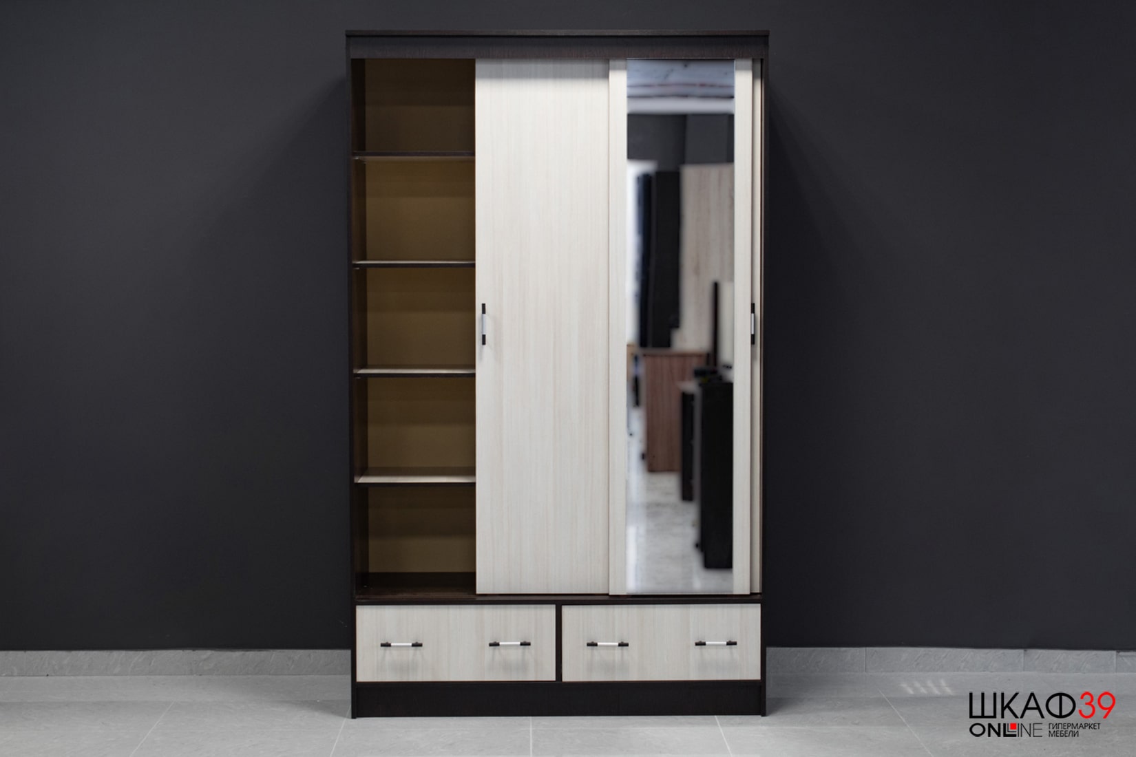 Шкаф-купе Модерн-2 1.35 м