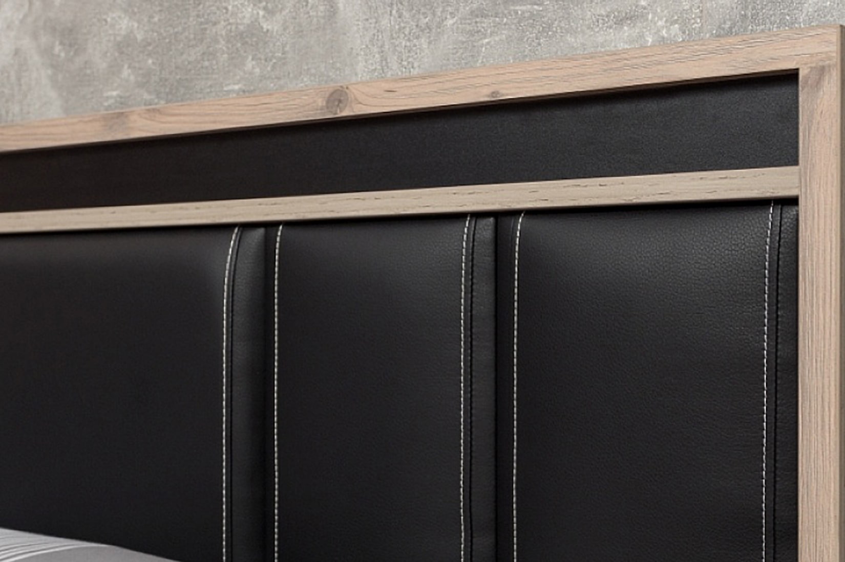 Nature спальня модульная Гаскон пайн/Черный