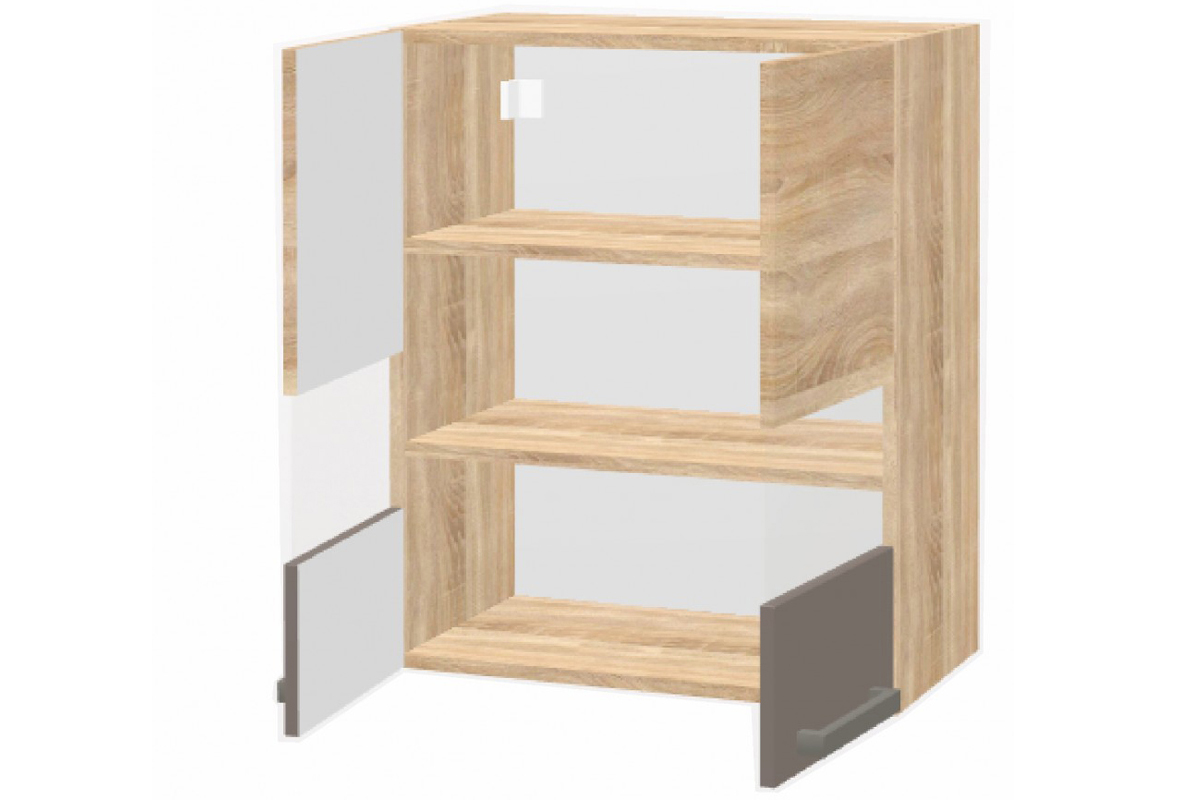 Кухня Николь В 60 (В) Дуб сонома/Латте