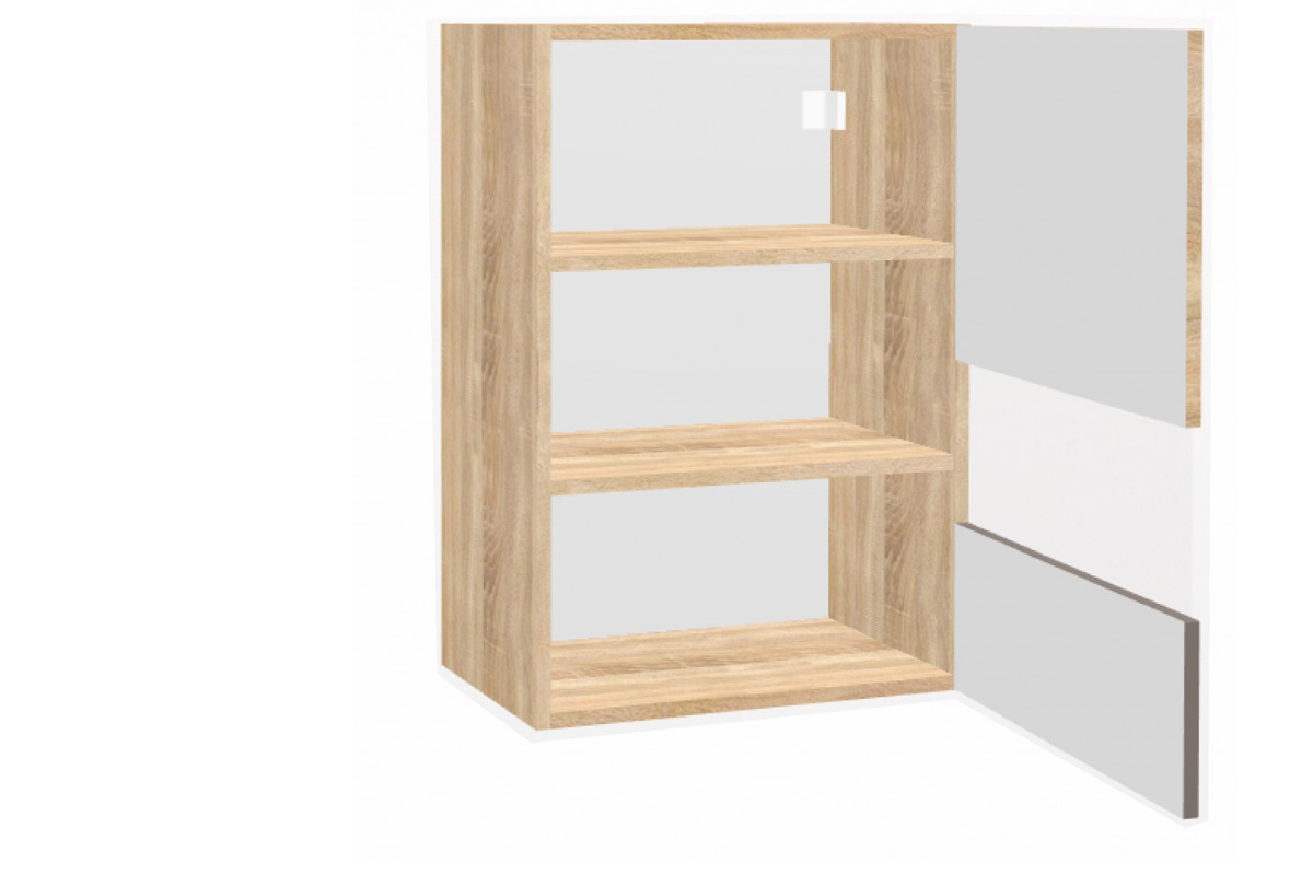 Кухня Николь В50 (В) ПР Дуб сонома/Латте