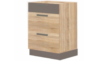 Кухня Николь Н60 ящ Дуб сонома/Латте