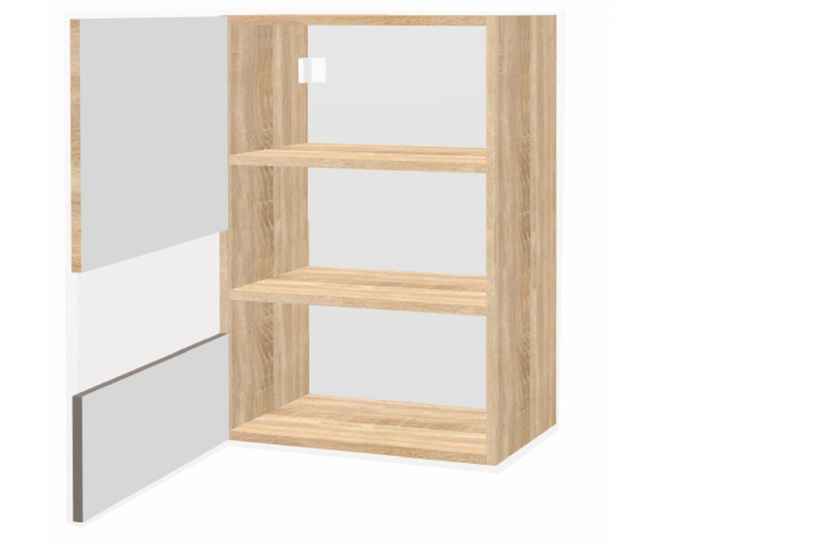 Кухня Николь В 50 (В) ЛВ Дуб сонома/Латте