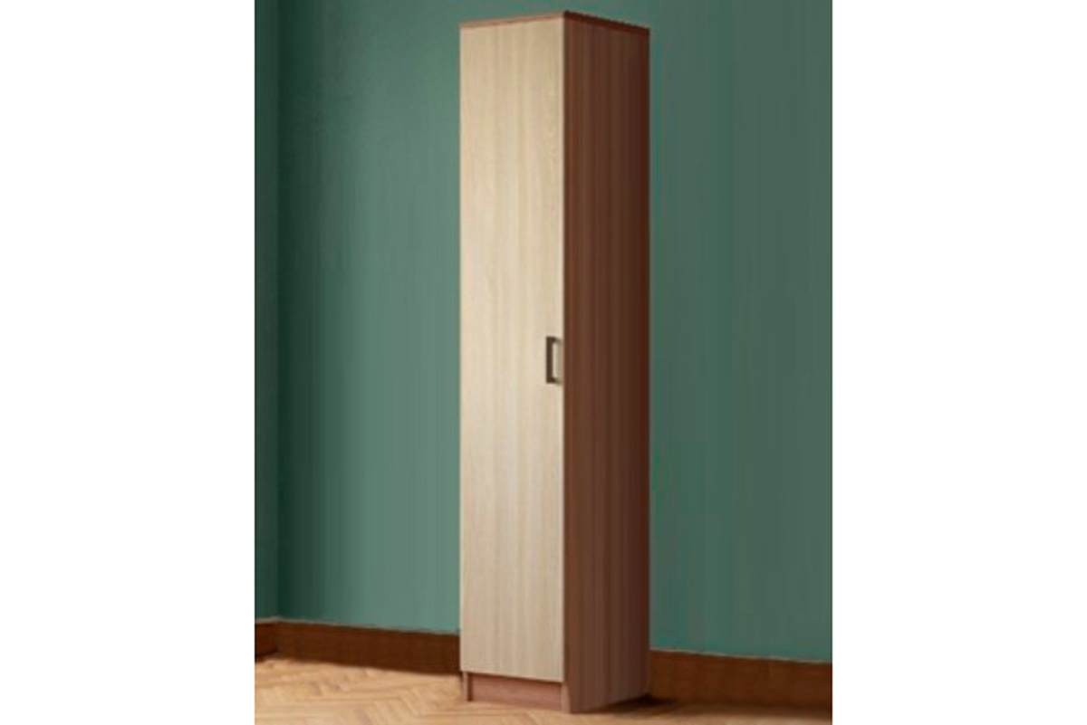 Соло Шкаф Ясень шимо тёмный/Шимо светлый