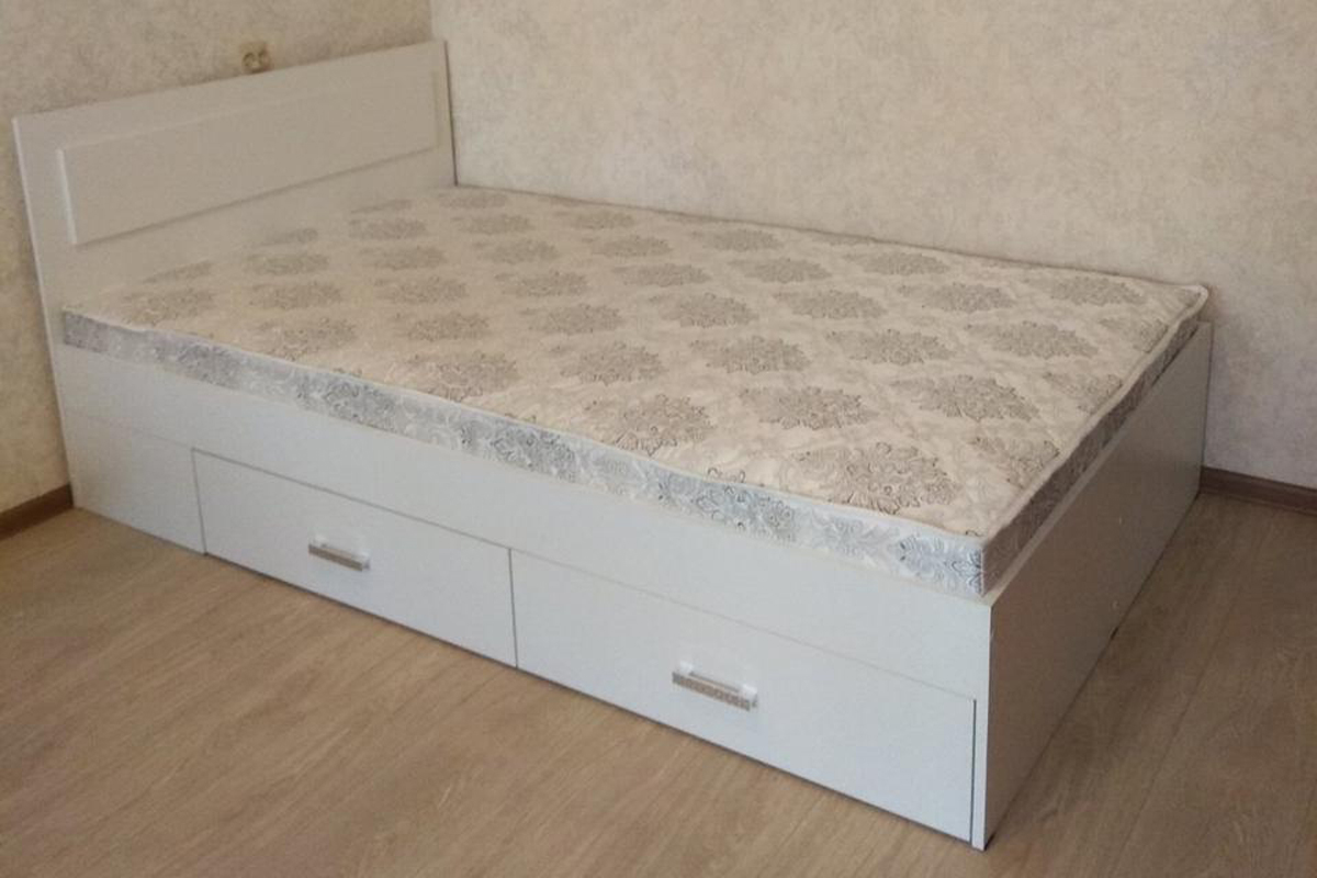 Жаклин Корпус с ящиками без основания 160 Белый