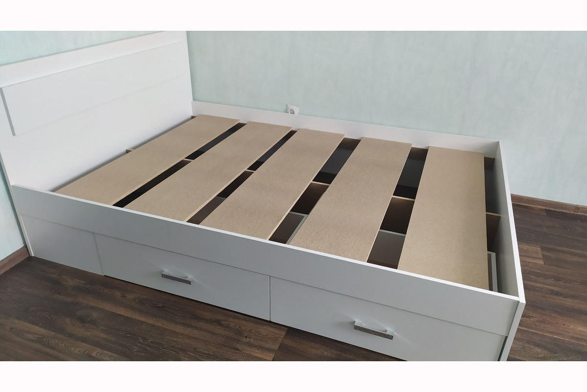 Жаклин Корпус с ящиками без основания 120 Белый