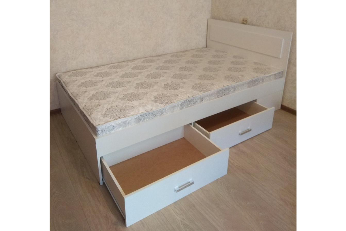 Жаклин Корпус с ящиками без основания 120 Белый