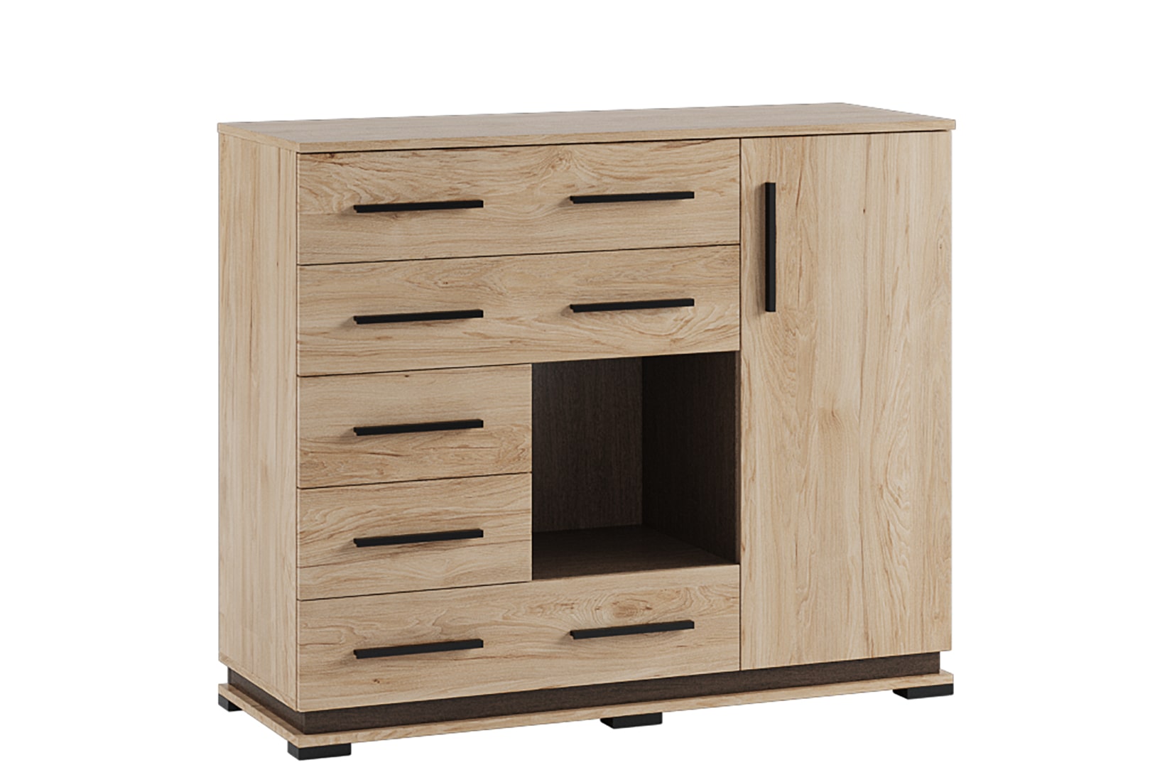 Модена гостиная модульная Гикори рокфорд/Венге