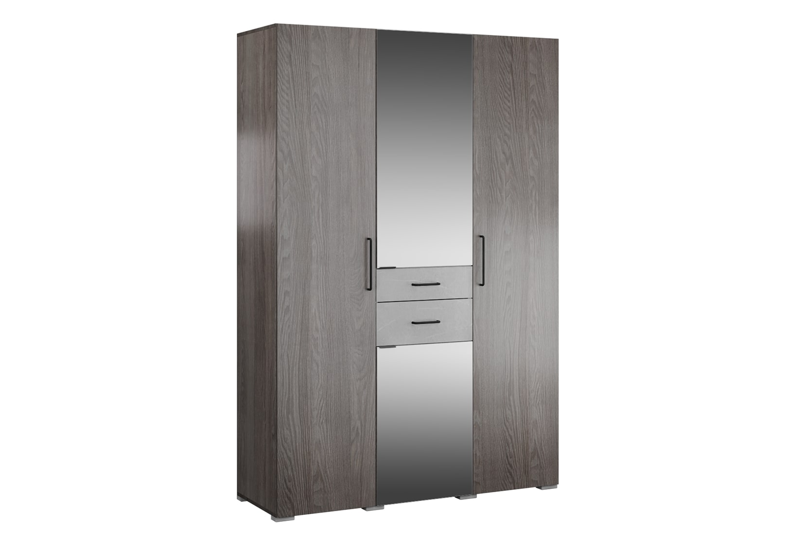 Теана спальня модульная Ясень анкор тёмный/Мрамор лайт